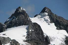 Snow capped Mt Rwenzori
